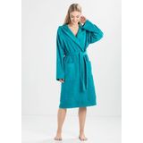 Vossen - Badjas Texas - Turquoise - Katoen