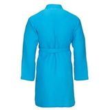 Vossen - ROM Pique-U - Badjas - Turquoise - Katoen-Wafel