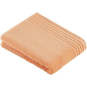 Douchelaken Vossen Vienna Style Supersoft  Apricot (set van 2) (67 x 140 cm)