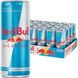 Red Bull Sugar Free frisdrank (pak 24 stuks)