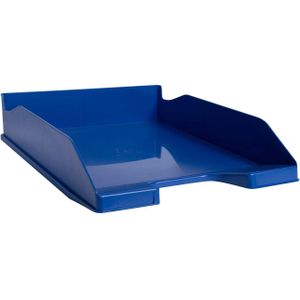 Exacompta - Ref. 113204D - 1 brievenbakje COMBO MIDI Bee Blue - voor documenten in het formaat A4+ - Afmetingen: 34,6 x 25,5 x 6,5 cm - Kleur: marineblauw