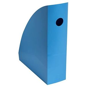 Stehsammler Exacompta BEE BLUE Pen Cube, für Dokumente im Format A4+, mit Griffloch, Kunststoff, blaugrün, 6 Stück