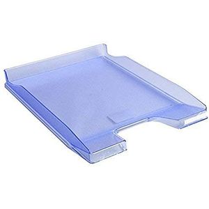 Exacompta - Ref. 11410D - Set van 10 brievenbakjes COMBO MINI - afmetingen 34,7 x 25,5 x 3,8 cm - voor A4+-documenten - doorschijnend ijsblauw - capaciteit 250 vel