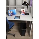 Prullenbak - Zwart - Kunststof - 30 Liter