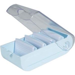Exacompta systeemkaartenbak Bunnybox, ft A8, Pastel blauw