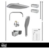 EISL EASY FRESH hoofddouche set | chroom - DX12006 DX12006