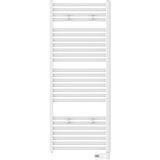 EISL Designradiator Handdoekradiator Elektrisch 120 x 50 cm met Timer, Wit