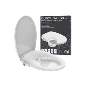 EISL Bidet Douche WC-zitting Opzetstuk - Soft Close - Afklikbaa - Wit