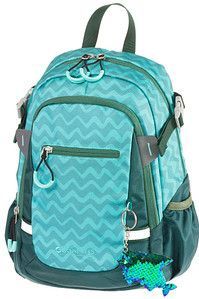 SCHNEIDERS Kindergartenrucksack Kunstfaser petrol