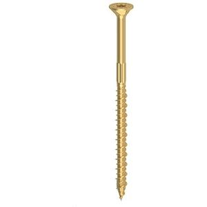 Schroeven PRO TPS voor houten dragers, TORX 6,0 x 120 mm, verzinkt, geel, 100 stuks
