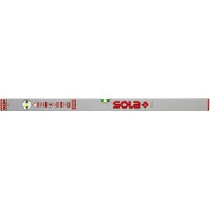Sola Alu blokwaterpas AZB180, 180cm 2 libellen 0,50mm/m zilver - 01011601 - 01011601
