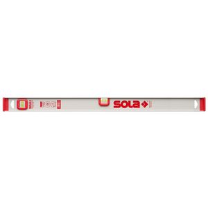 Sola Alu-waterpas I-profiel I40, 40cm 2 libellen 1,00mm/m zilver - 01250501 - 01250501