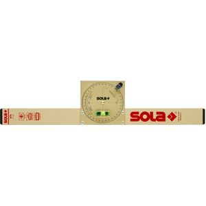 SOLA Hellingwaterpas APN100 100cm 360gr met NP 121 goud en tas - 01480901