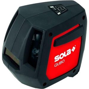 Sola Qubo Basic Lijn- En Puntlaser In Koffer - 3 Lijnen - 20m - Rood