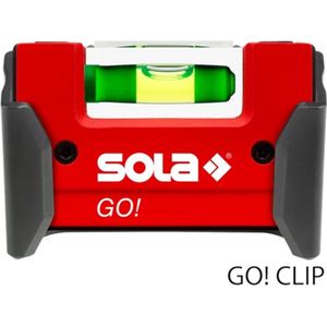 Sola GO! CLIP Compacte waterpas met gordelclip