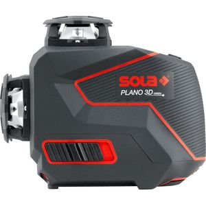 Sola - PLANO 3D Green - Kruislijnlaser - Groen - Inclusief Koffer