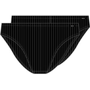 Bikinibroekjes - Dubbelverpakking - Zacht Katoen - Zwart - Öko-Tex Standard 100