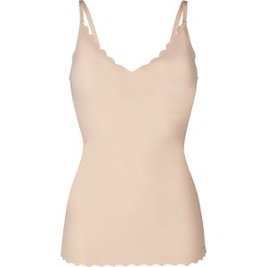 Skiny Damesonderhemd, ondoorzichtig, beige, 36