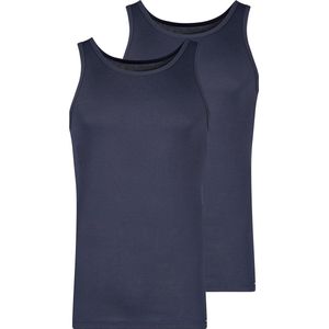 Tanktops - Dubbelverpakking - Zwart - 100% Katoen