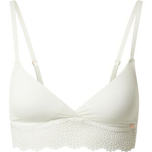 Skiny Dames Soft BH uitneembare pads Bamboo Lace BH zeer dekkend, ivoor, 40 dames, Ivoor