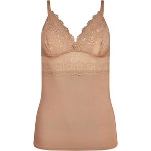 Skiny - Spaghettishirt - Brons - Bamboo Lace Shirt - Dames