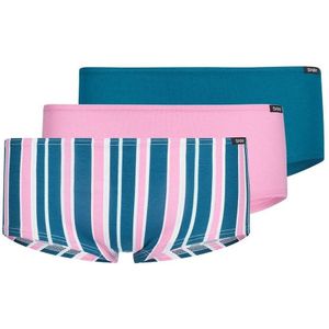 Tiener slip / shorty 3 pak Skiny | lovely girls | Bluecoral stripe selection