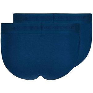 Skiny - Cotton Retro - Herenslip - Navy Blauw - 1 Stuk