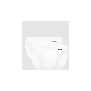 Skiny - Cotton Retro Slip - Wit - Katoen - Dubbele Verpakking