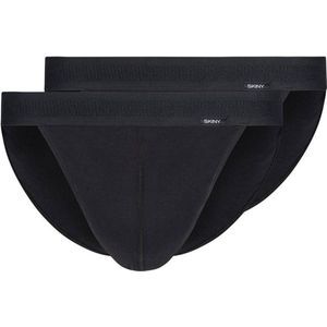 Skiny - Mannen Cotton Retro Slip - Zwart - Katoen