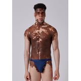 Skiny - Tanga Cotton Rib - Onderbroek - Navy - Verpakking van 2 stuks