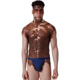 Skiny - Tanga Cotton Rib - Onderbroek - Navy - Verpakking van 2 stuks