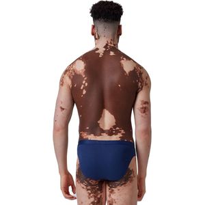 Skiny - Herenslip - Donkerblauw - Katoen - Dubbelverpakking