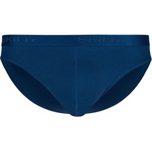 Skiny - Herenslip - Donkerblauw - Katoen - Dubbelverpakking
