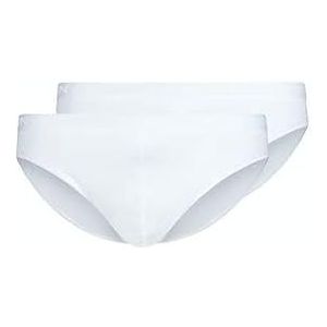 Skiny Heren Cotton Rib Slip, Wit, Regular, wit, XL