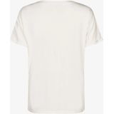 Skiny - Shirt - Ivoor - Ronde Hals - Kwartmouw - Losse Pasvorm