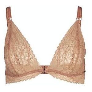 Skiny Dames Shell Lace BH, Powder, Regular, roze (powder)