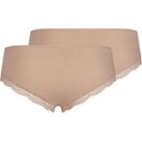 SKINY - Slip - Dubbelpak - Zwart - Katoen met Stretch