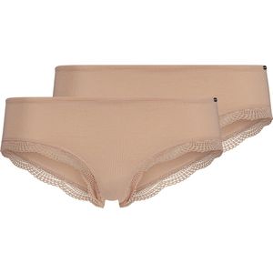Cheeky Panty - Heupgesneden - Katoen met Stretch - Kant rondom