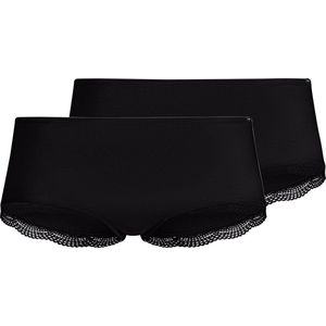 SKINY - Dubbelpak Broek - Zwart - Katoen Jersey