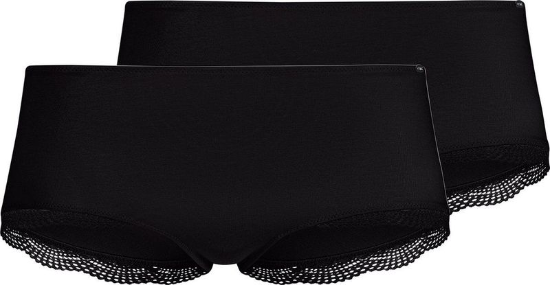 SKINY - Dubbelpak Broek - Zwart - Katoen Jersey