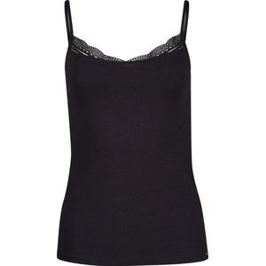 Skiny - Slim Fit Top - Effen - Met Bandjes en Kant