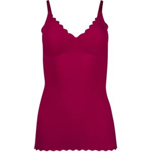 Skiny Achseltop Damen Spaghettishirt mit herausnehmbare Pads Micro (Packung, 1-St) extra flache Nähte