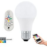 EGLO - Connect - LED Lamp - E27 - A60 - 9W - Met Afstandsbediening