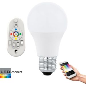 EGLO Connect - Starterspakket - Wit en gekleurd licht - E27 - 806lm