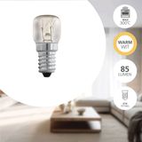 EGLO Ovenlamp 300°C - E14 15W - 2200K - 85lm - 230V - Helder glas