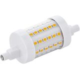 EGLO R7s ledlamp, led-staaflamp met 360°-verlichting, 7 watt (komt overeen met 60 watt), 806 lumen, warm wit, 2700 kelvin, diameter: 2,9 cm, lengte: 7,8 cm