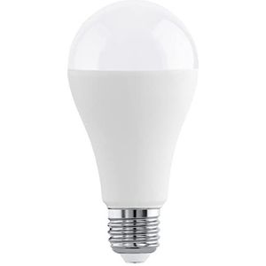 EGLO LED lamp E27, bol gloeilamp 13 Watt (100w equivalent), 1521 Lumen, lichtbron neutraal wit, 4000 Kelvin, A60, Ø 6 cm
