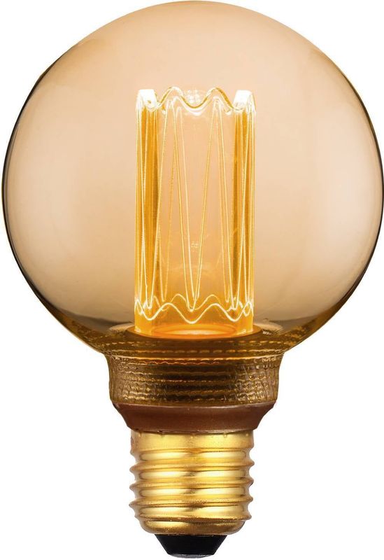 Eglo - E27 - LED Lamp - Amberkleurig - 200 lm - 4,3 W - G80