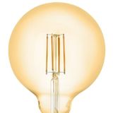 EGLO - connect.z - Smart Home LED Lamp - Amber - E27 - G125 - Dimbaar - 650 Lumen - Vintage Gloeilamp