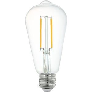 Eglo - Smart LED Lamp - E27 - Edison ST64 - Helder - Filament - Zigbee - 4000K - 6W